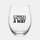 diefstal wijnglas zonder voet (Voorkant)