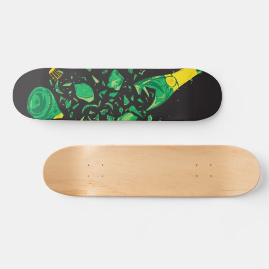 Dieften en dieven "De fles" Skateboard (Horizontaal)