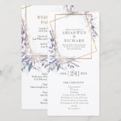 Diefvoerders Tuingeo Paarse dienstregeling (Voorkant / Achterkant)