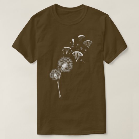 Diegelaar-cadeaupiloot voor parapluiers (2) t-shirt (Design voorkant)