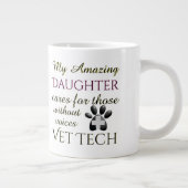 Diegenen zonder Voices Daughter Vet Tech Grote Koffiekop (Rechts)