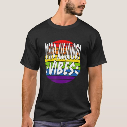 Diego Alejandro Vibes Matching Squad Family Reunio T-shirt (Voorkant)