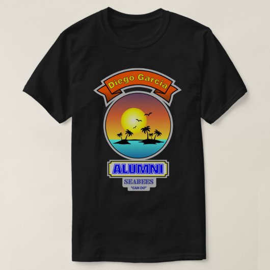 Diego Garcia Alumni T-shirt (Design voorkant)