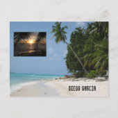 Diego Garcia Briefkaart (Voorkant)