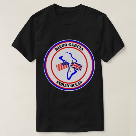 Diego Garcia IndiOcean T-shirt (Design voorkant)