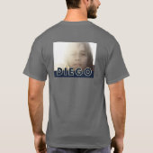 DIEGO in SF-mannen T-shirt (Achterkant)