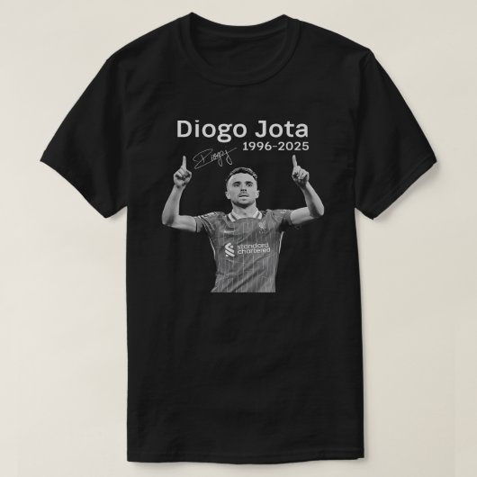 Diego Jota in Geheugen, Diogo R.I.P Shirt, Diogo L T-shirt (Design voorkant)