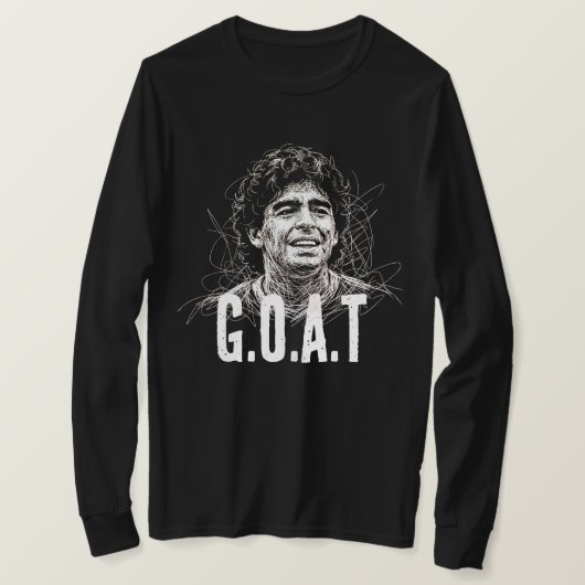Diego Maradona de GROOTste T-shirt (Design voorkant)