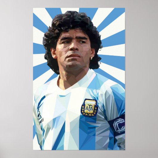 Diego Maradona Poster (Voorkant)