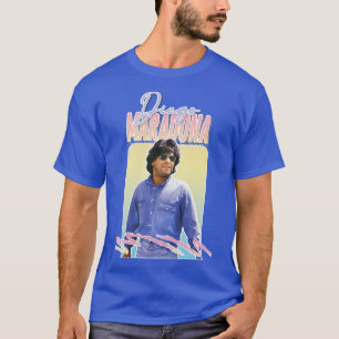 Diego Maradona Retro 90s Esthetisch 1 T-shirt