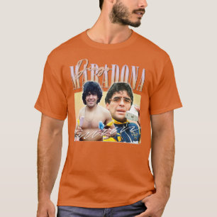 Diego Maradona Retro 90s esthetisch T-shirt