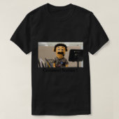 Diego Puppet, klantenservice! Baseball ¾ Sleeve T-shirt (Design voorkant)
