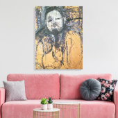 Diego Rivera 1916 Canvas Afdruk (Insitu (Woonkamer))