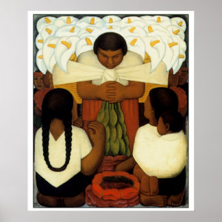 Diego Rivera Art Poster Kies jouw formaat