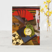 Diego Rivera, De Wekker, Kaart (Gele Bloem)