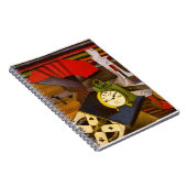 Diego Rivera, De Wekker, Notitieboek (Rechterzijde)