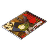 Diego Rivera, De Wekker, Notitieboek (Linkerzijde)