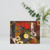 Diego Rivera De Wekker Surrealisme Kunst Briefkaart (Staand voorkant)