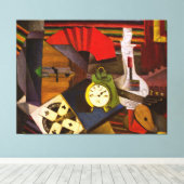 Diego Rivera De Wekker Surrealisme Kunst Canvas Afdruk (Insitu (Houten vloer))