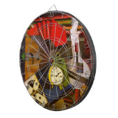 Diego Rivera De Wekker Surrealisme Kunst Dartbord (Voorkant Rechts)