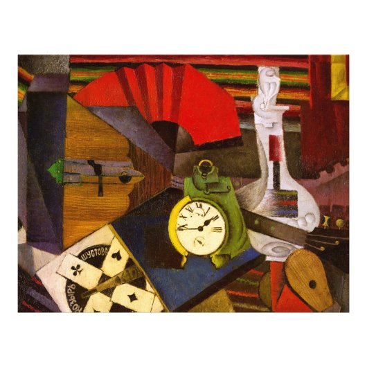 Diego Rivera De Wekker Surrealisme Kunst Foto Afdruk (Voorkant)