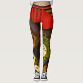 Diego Rivera De Wekker Surrealisme Kunst Leggings (Voorkant)