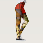 Diego Rivera De Wekker Surrealisme Kunst Leggings (Rechts)