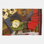 Diego Rivera De Wekker Surrealisme Kunst Theedoek (Horizontaal)