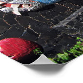 Diego Rivera House of Winds Mural Blue Serpent Poster (Hoek)