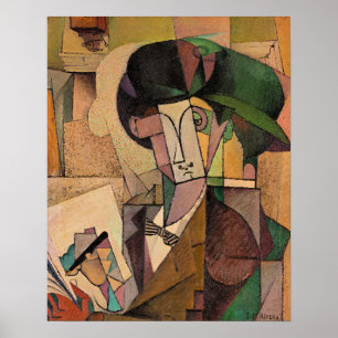 Diego Rivera, Jongeman met een vulpen, Poster