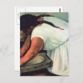 Diego Rivera - La Molendera, 1923 Briefkaart (Voorkant / Achterkant)
