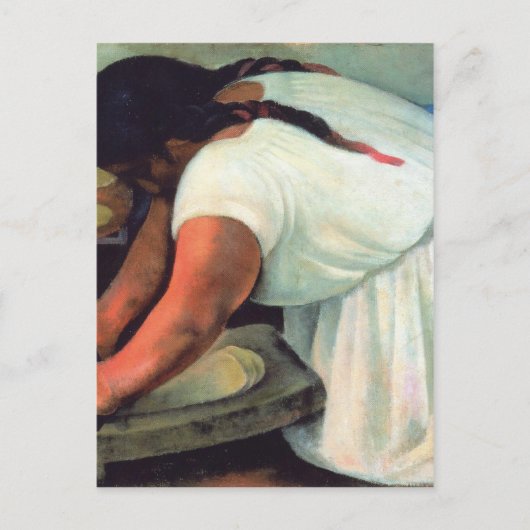 Diego Rivera - La Molendera, 1923 Briefkaart (Voorkant)
