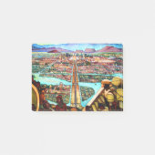 Diego Rivera Tenochtitlan Mural Post-it® Notes (Voorkant)