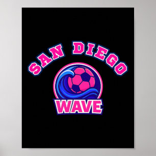 Diego San Voetbal Fan Ondersteuning Stadion Laat J Poster