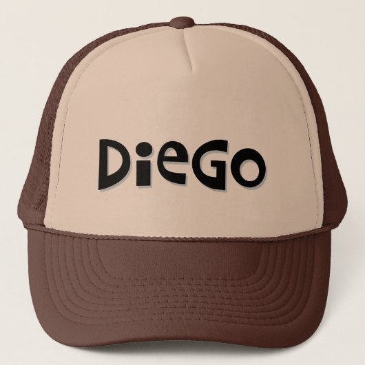 DIEGO Trucker Hat Pet (Voorkant)