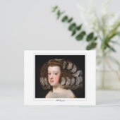 Diego Velázquez #122 - Kunst Briefkaart (Staand voorkant)