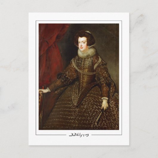 Diego Velázquez #128 - Kunst Briefkaart (Voorkant)