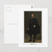 Diego Velázquez #12 - Kunstkaart Briefkaart (Voorkant / Achterkant)