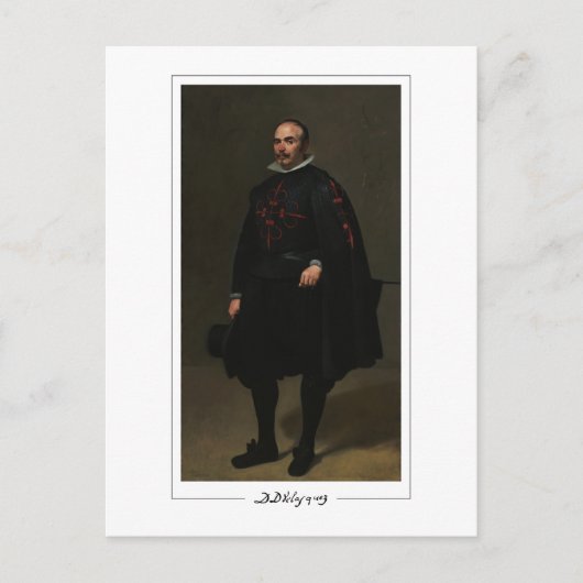 Diego Velázquez #12 - Kunstkaart Briefkaart (Voorkant)