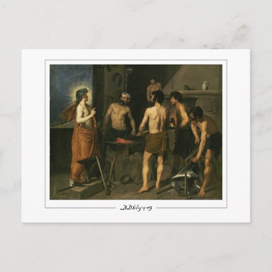 Diego Velázquez #142 - Kunst Briefkaart (Voorkant)