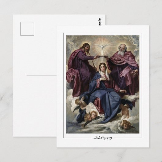 Diego Velázquez #143 - Kunst Briefkaart (Voorkant / Achterkant)