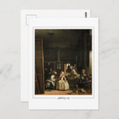 Diego Velázquez #148 - Kunst Briefkaart (Voorkant / Achterkant)