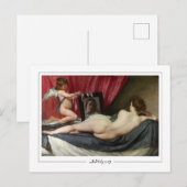 Diego Velázquez #16 - Kunstkaart Briefkaart (Voorkant / Achterkant)