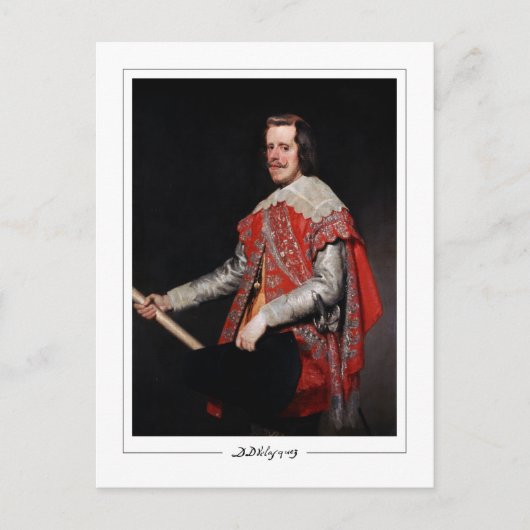 Diego Velázquez #6 - Briefkaart met fijne kunst (Voorkant)
