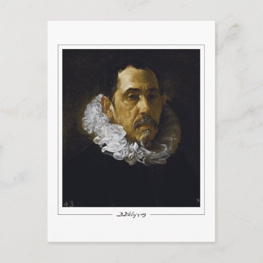 Diego Velázquez #73 - Kunstmatig Briefkaart (Voorkant)