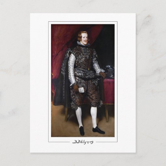 Diego Velázquez #75 - Kunstmatig Briefkaart (Voorkant)