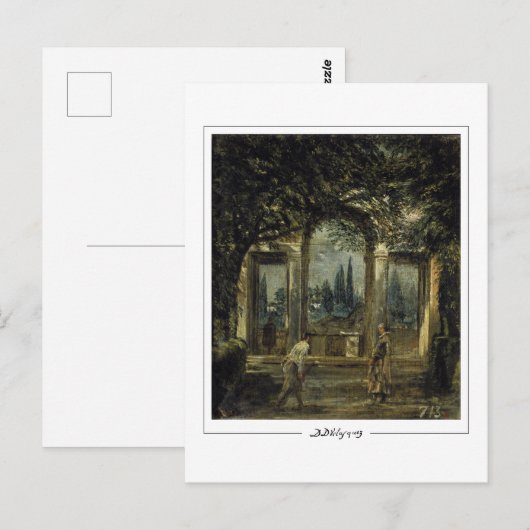 Diego Velázquez #89 - Kunstmatig Briefkaart (Voorkant / Achterkant)