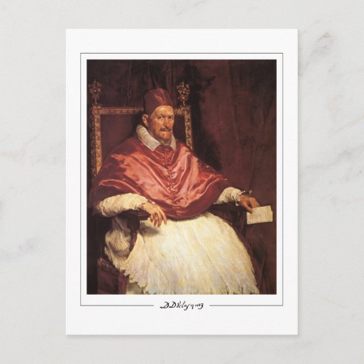 Diego Velázquez #95 - Kunstkaart Briefkaart (Voorkant)