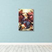 Diego Velazquez - De kroning van Maria Canvas Afdruk (Insitu (Houten vloer))