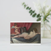 Diego Velázquez - de Toilet van Venus Feestdagenkaart (Staand voorkant)